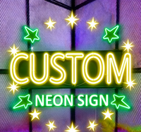 Enseigne commerciale au néon personnalisée de qualité supérieure, enseigne commerciale au néon, enseigne en acrylique LED personnalisée