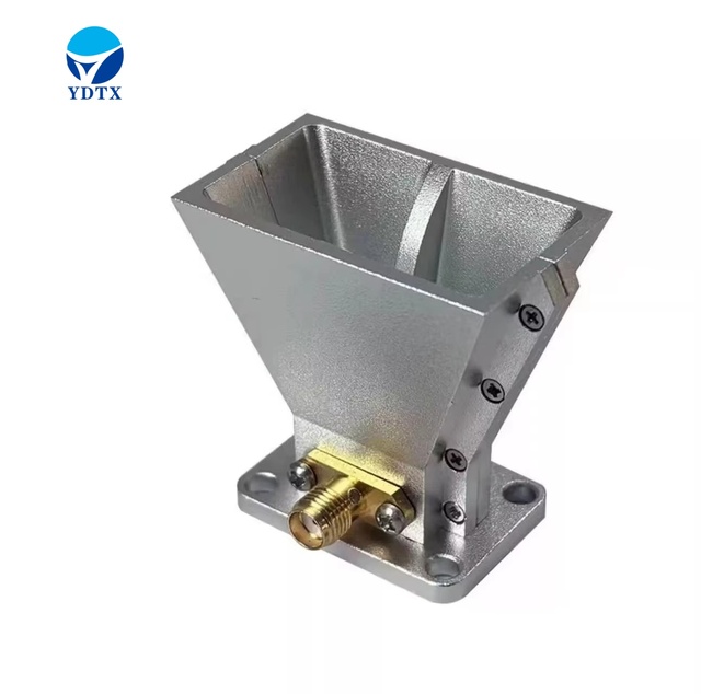 High Gain 12dbi Horn Antenna Broadband Dual-ridge Electromagnetic Compatibility 6-18G Horn Antenna for Satellite Communications