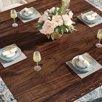 Table de cuisine carrée en bois Tribesigns, petite table à manger carrée moderne et simple pour la maison, table de restaurant