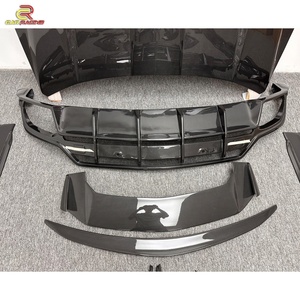Topcar Style Dry Carbon Body Kit for Lambo URUS 2018-2019 Hood <b>Diffuser</b> Lip Spoiler Side Skirt Fender Flares Mirror Cover - Product Image 5
