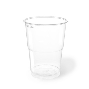 Bicchieri monouso in plastica rigida Kristal da 200 cc per bevande fredde e calde - Product Image 1