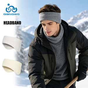 <span class=keywords><strong>Bandeau</strong></span> thermique pour l'oreille, double couche, en polaire, résistant au vent, tricoté, pour le <span class=keywords><strong>sport</strong></span>, anti-froid, automne-hiver - Product Image 1