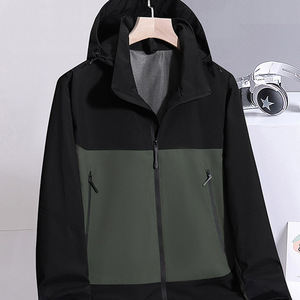 DuPont Teflon Hooded <b>Waterproof</b> <b>Jacket</b> With Seam Sealing Military Green Windproof Winter Workwear - Product Image 1