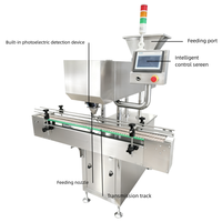 Machine de comptage et d'emballage automatique de bonbons gélifiés en forme d'ours à 12 canaux, haute précision, 3000 B/H, nouveau produit
