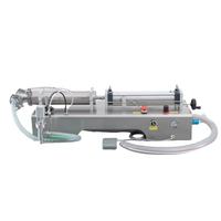 Máquina de Llenado Semiautomática de Alta Precisión, Llenadora de Líquidos con Pistón Neumático de Acero Inoxidable, 10ml/30ml/50ml-5000ml