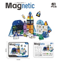 Petits blocs magnétiques en boîte métallique, 3,75 cm, blocs magnétiques 3D, jouets éducatifs STEM pour enfants, tout-petits, garçons et filles