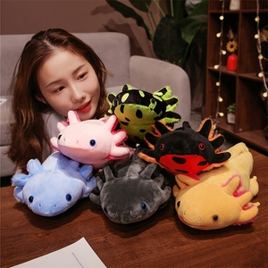 Nouvelle conception, 6 <span class=keywords><strong>couleurs</strong></span>, peluche super douce brodée en forme d'<span class=keywords><strong>axolotl</strong></span>, jouet en peluche 45/80 cm, cadeau anti-stress - Product Image 4
