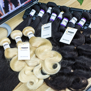 16 18 20 pollici Non Trasformati Remy Del Virgin Peruviana Dell'onda Del Corpo Dei Capelli Bundle 3Pcs Lotto Offerte Con La Chiusura Del Merletto - Product Image 1