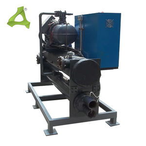 Vidalı kompresör endüstriyel su soğutucu soğutma sistemi soğutma ekipmanları 50 Hp 60Hp 80hp su soğutmalı vida soğutucu fiyat - Product Image 5