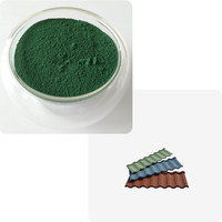 Poudre de colorant pigmentaire de couleur de tuiles de toit rouges d'oxyde de fer