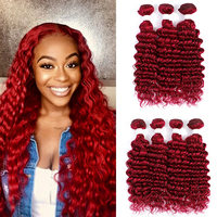 Extensions de cheveux humains vierges 100% brésiliens lisses, couleur blonde 613, double trame, en lots de 10 à 40 pouces, vente en gros