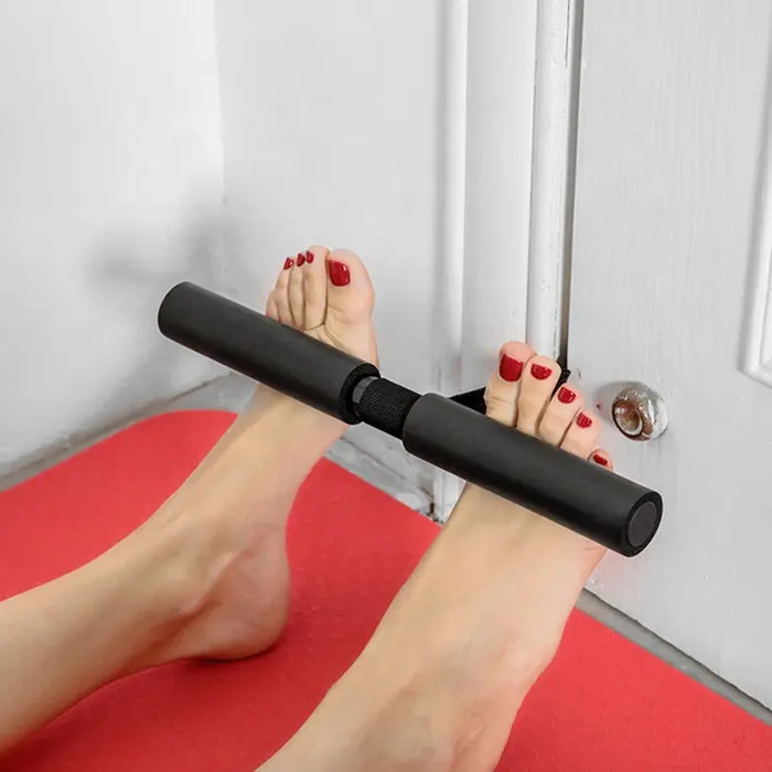 कस्टम लोगो पोर्टेबल पेट की मांसपेशियों व्यायाम द्वार को बैठने बार बैठने यूपीएस पैर धारक बार