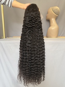 Wholesale HD 13X6 Curly Human Hair Lace Frontal <b>Wig</b> 30 Inch deal Lace Front Human Hair <b>Wigs</b> Vendor - Product Image 2