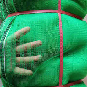 Filet de sécurité ignifuge à mailles fines 1,5x6 mètres en polyester pour la protection contre les chutes en construction - Product Image 2