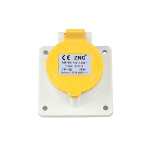 Typ 313 Bảng điều khiển công nghiệp ổ cắm 110V <span class=keywords><strong>3</strong></span> pin 16A giấu EU tiêu chuẩn công nghiệp ổ cắm 2P + t - Product Image 3