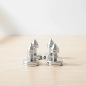 RASANTEK-<span class=keywords><strong>Pied</strong></span> <span class=keywords><strong>d</strong></span>'isolation en acier inoxydable 304, pieds de haut-parleur anti-vibration acoustique pour haut-parleur HIFI - Product Image 1