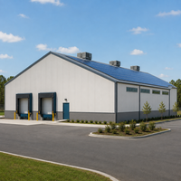 Entrepôt de fournitures médicales, stockage pharmaceutique, logistique de santé, bâtiment préfabriqué en structure métallique
