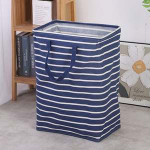 Home <b>Large</b> Capacity Laundry Room Clothes Storage Basket Foldable Laundry Hamper Laundry Basket with Handle - Product Image 1