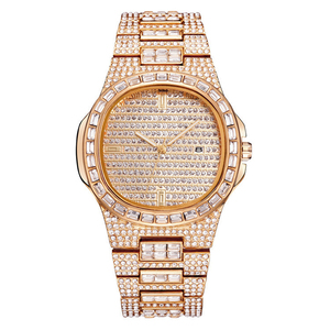 9743 Luxury 2PCS Women <strong>Watches</strong> <strong>Set</strong> <strong>Rose</strong> <strong>Gold</strong> Ladies Bracelet <strong>Watch</strong> Women Fully Luxury <strong>Watch</strong> - Product Image 6