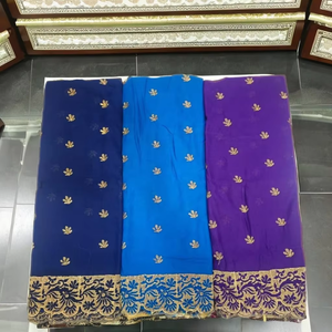 Toub Soudanais Moderne en Coton Premium Brodé Anti-Bactérien Écologique Poids Moyen Tissé pour Vêtements de Mariage Haute Qualité - Product Image 1