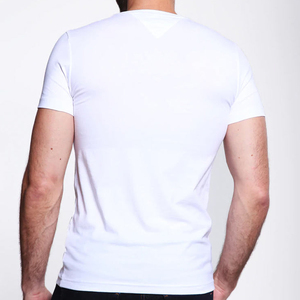 Nhà Máy Tùy Chỉnh Chất Lượng Cao Mens Cơ Bắp Mỏng Phù Hợp Với Cotton Hữu Cơ Trống Phòng Tập Thể Dục T Áo Sơ Mi Cho Hàng Ngày Phòng Tập Thể Dục Tập Luyện - Product Image 4