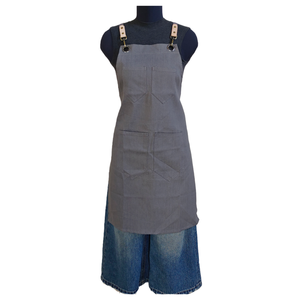 Wholesale Custom Logo Sleeveless Bib <b>Kitchen</b> <b>Apron</b> Classic Waterproof BBQ Food Cooking Cleaning 100%Cotton Baking Eco-Friendly - Product Image 1