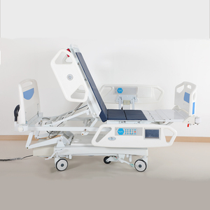 Ginee Medical Deluxe ICU <span class=keywords><strong>Lit</strong></span> médical d'hôpital à 8 fonctions avec moteur <span class=keywords><strong>LINAK</strong></span>, coussin de 5cm et batterie inclus - Product Image 5