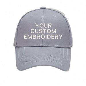 Casquette de baseball assortie pour couple, personnalisable avec broderie, en coton réglable, pour lui et elle, MOQ 1 pièce, cadeau tendance - Product Image 1