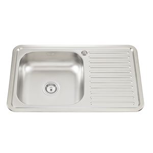 Kitchen <strong>Sink</strong> Bowl Utility Laundry Portable Handwashing Station <strong>Sink</strong> <strong>Camping</strong> with Workbench Stainless Steel Modern Hotel Brushed - Product Image 1