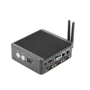 X86 dual lan fanless embedded mini pc voor snelle reactie eis