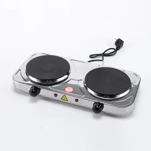 Factory Price Portable Multi-Function 2000w Double Burner Cast Iron Commercial Hot Plate