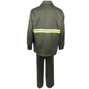 Ropa de trabajo de sarga de poliéster y algodón para electricista, traje de seguridad, ropa de trabajo, uniforme de seguridad resistente al calor para hombres - Product Image 2