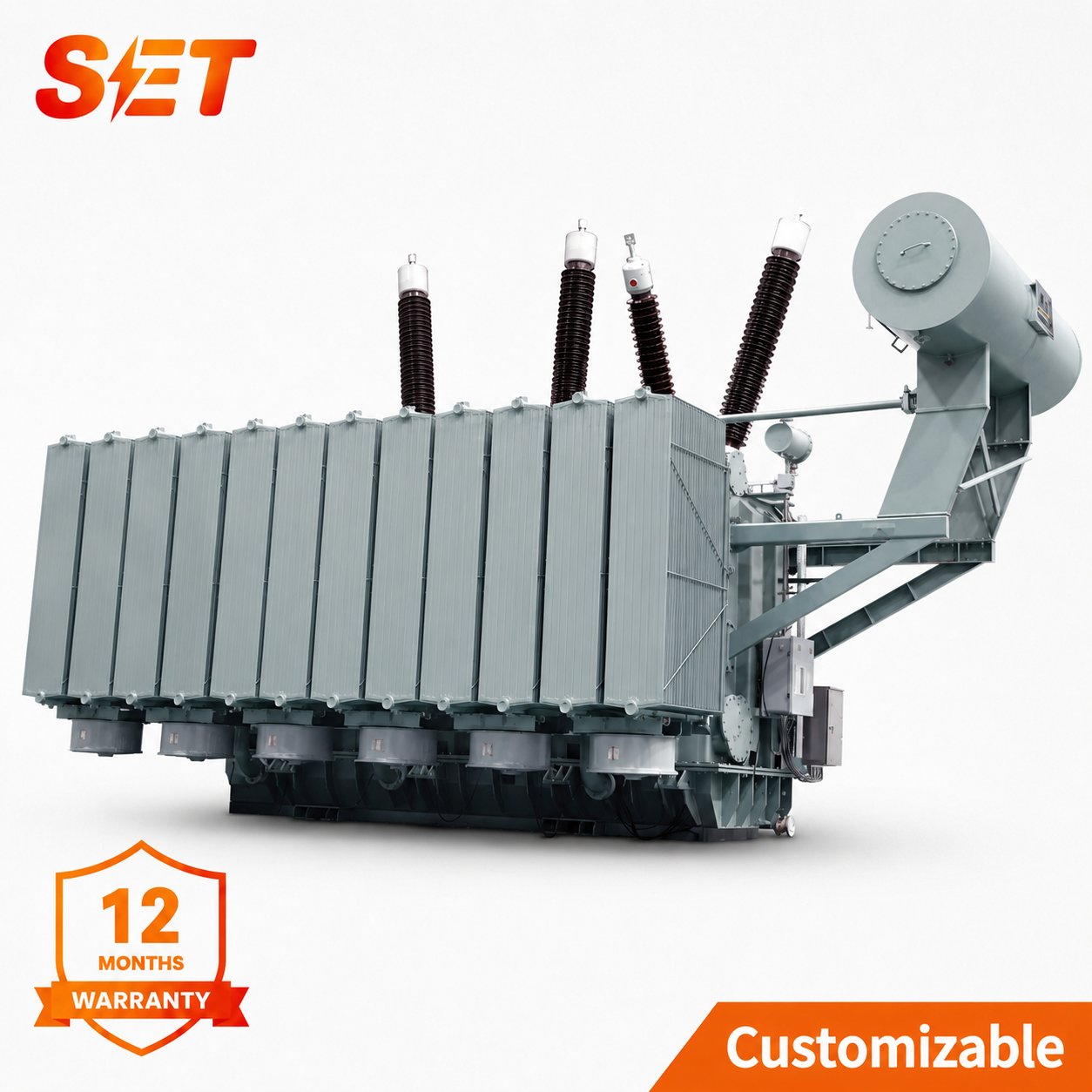220kV Oil-Immersed Power Transformer 10MVA-300MVA Three Phase Step-Down Power Transformer for Power Plant & Substation