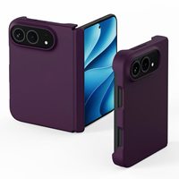 Étui magnétique fin en silicone liquide pour iPhone Duo, conception monobloc, fin et léger, pliage non obstrué, doublure en microfibre