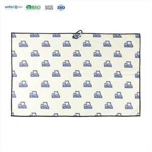 Toalla de Golf 80% Poliéster 20% Poliamida Hipoalergénica Ecológica con Estampado por Sublimación Personalizado Promocional - Product Image 2