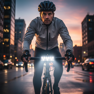 Lampe de travail LED étanche en ABS 10W 9 LED, feux de jour, 120 décibels, batterie rechargeable portable - Product Image 1