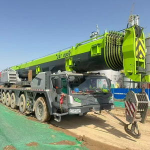 Grue mobile sur camion de 200 tonnes ZOOMLION 2022 d'occasion, flèche principale de 85 m, flèche télescopique à 2 sections, grue hydraulique - Product Image 3