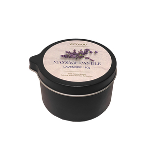 Huile Essentielle de Luxe 6oz, Huile de <span class=keywords><strong>Massage</strong></span> Spa, Bougie en Gros avec Pot en Étain à Bec Noir pour Pédicure Corporelle Sensuelle - Product Image 6