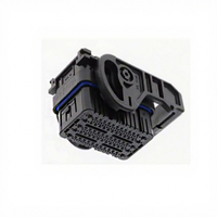Conector de Alimentación MOLEX 34885-6511 348856511 0348856511 CMX, 65 Circuitos, Salida de Cable Derecha, Codificación Negra