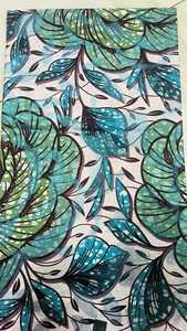 Tissu Organza Africain Batik Coloré de 6 Yards, Tissu Ciré Ankara Brillant Effet Diamant, Entoilage Organique de Poids Moyen, Tissé de Haute Qualité - Product Image 2