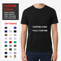 T-shirts vierges pour hommes en coton pur 230g, personnalisables, livraison rapide, pour l'approvisionnement mondial