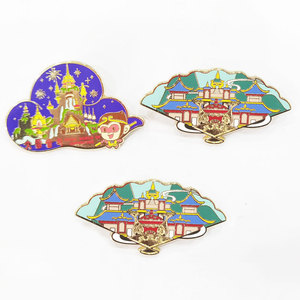 Elegantes Insignias Metálicas Personalizadas con Cierre de Mariposa para Regalos de Festivales y Decoración de Marca - Product Image 2