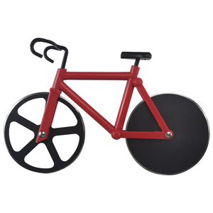 Cortador <span class=keywords><strong>de</strong></span> <span class=keywords><strong>Pizza</strong></span> con Forma <span class=keywords><strong>de</strong></span> Bicicleta, <span class=keywords><strong>de</strong></span> Acero Inoxidable, Lindo y Funcional, para Hombres, Papás, Amantes <span class=keywords><strong>de</strong></span> las Bicicletas, Día del Padre, Navidad, Cumpleaños - Product Image 1