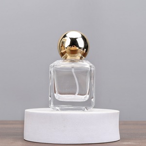 Botella de Perfume de 50 ml con Tapa de Rosca, Botella de Vidrio Portátil para Viaje, Recargable, Exquisita Botella Vacía para Muestras de Perfume - Product Image 3