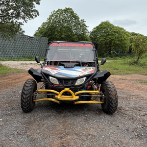 Véhicules utilitaires sportifs (<span class=keywords><strong>UTV</strong></span>) à 4 temps, certifiés EPA, consommation de carburant de 4,2 L/100 km, position du levier de vitesses D/N/R, vitesse de 50 km/h, essence, 4x4, 200 cm³, en vente - Product Image 1