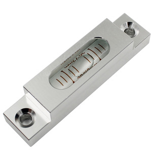 Nivel de burbuja de precisión de 30 segundos de aleación de aluminio 66x15x14mm - Product Image 3