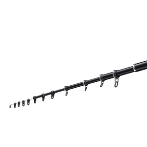 Canna da Pesca Premium Shimano Rinkai Master Tune 5.3m 185g in Carbonio ISO con Anelli Spiral X Core X per Pesca al Branzino Nero e Spigola - Product Image 3