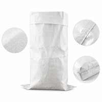 Sacs d'emballage durables en PP tissé haute résistance avec impression offset pour 50 kg de riz, engrais, ciment, sable, farine avec logo personnalisé