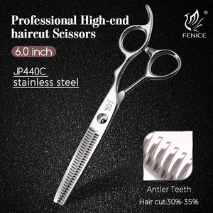 6 pouces De <span class=keywords><strong>Coiffeur</strong></span> Salon De Coiffure Ciseaux Amincissants Professionnels Ciseaux pour Couper les Cheveux - Product Image 3