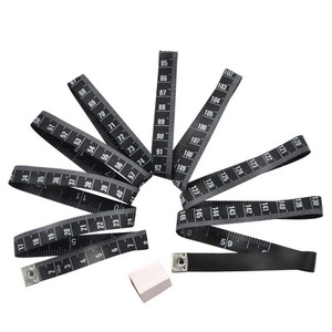 Wintape biểu tượng tùy chỉnh may may may Băng đo vải mềm thước đo mát màu đen Bán SỈ MAY đo băng - Product Image 3